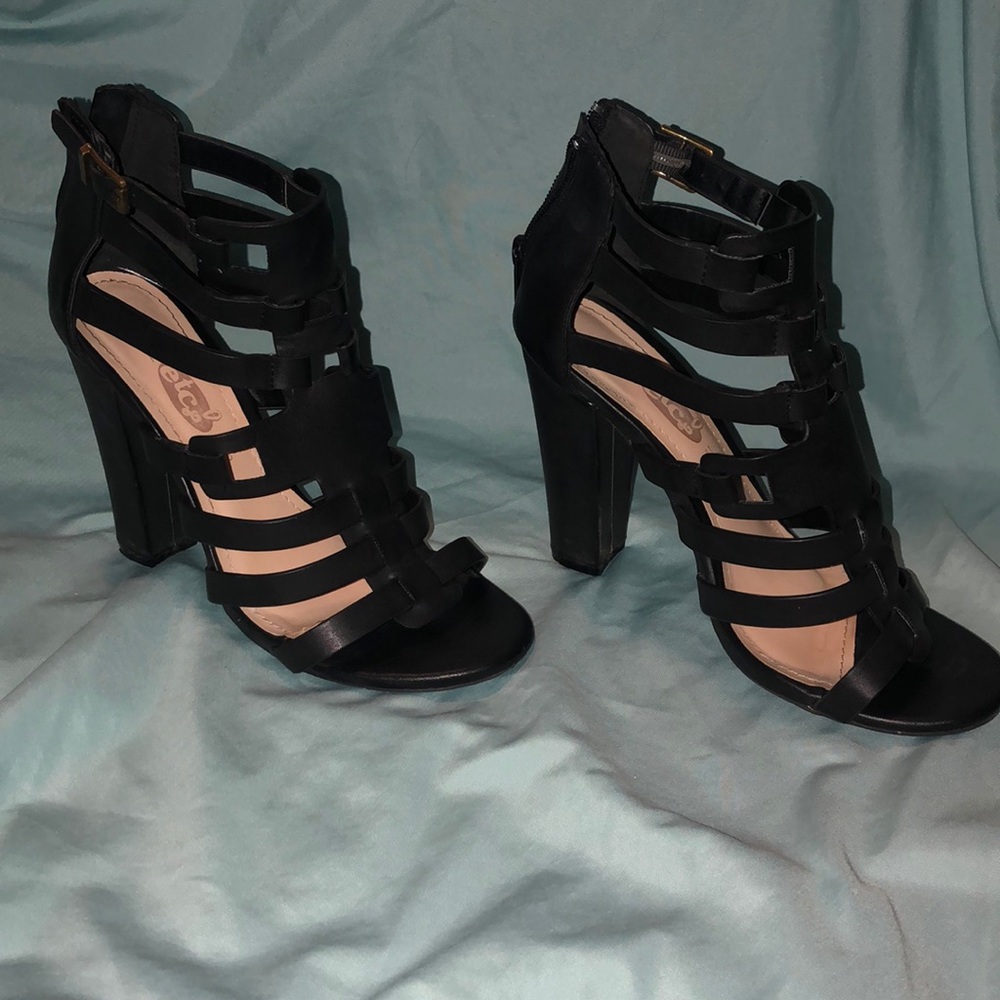 Black heels